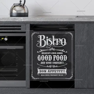 Preview of Chalkboard Bistro Sign Design magnet.