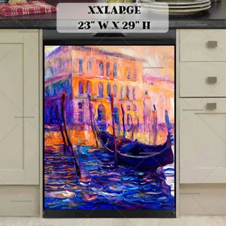 Preview of Beautiful Sunset in Venice magnet in XX Large size.