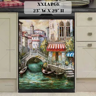 Preview of A Canal of Venice, Italy magnet in XX Large size.