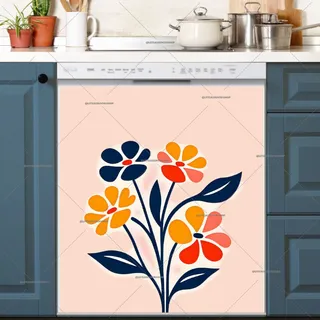 Preview of Henri Matisse Style Flower magnet.