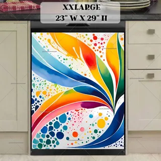 Preview of Beautiful Modern Abstract Art magnet in XX Large size.