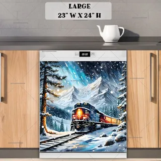 Preview of North Pole Express magnet in Large size.