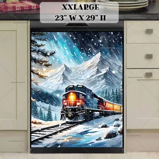 Preview of North Pole Express magnet in XX Large size.