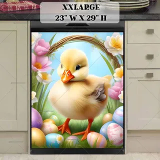 Preview of Lovely Easter Duck magnet in XX Large size.