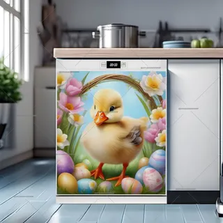 Preview of Lovely Easter Duck magnet.