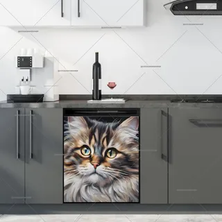 Preview of Gorgeous Maine Coon Cat magnet.