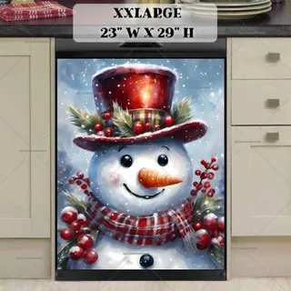 Preview of The Cutest Snowman magnet in XX Large size.