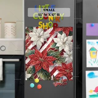 Preview of Potentiates and Candy Cane Background magnet in Small size.