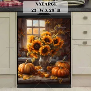 Preview of Autumn Farmhouse Table magnet in XX Large size.