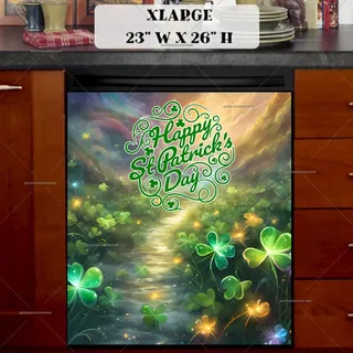 Preview of St. Patrick Day Path magnet in Extra Large size.