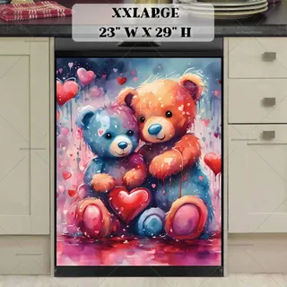 Preview of Valentine’s Teddy Bears magnet in XX Large size.