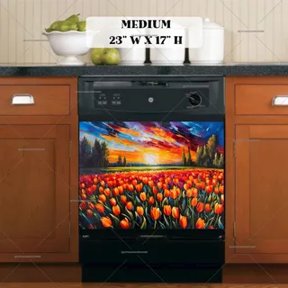 Preview of Tulip Field in the Sunset magnet in Medium size.