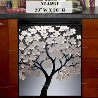 Preview of Blooming Sakura Tree magnet in Extra Large size.