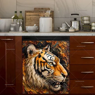 Preview of Stunning Tiger Portrait magnet.