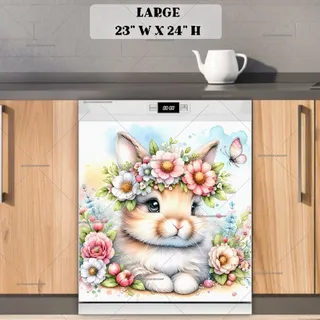 Preview of Little Bunny’s First Summer magnet in Large size.