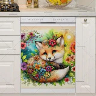 Preview of Baby Fox’s First Summer magnet.