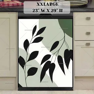 Preview of Minimalist Botanical Art magnet in XX Large size.