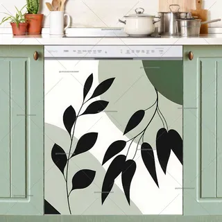 Preview of Minimalist Botanical Art magnet.