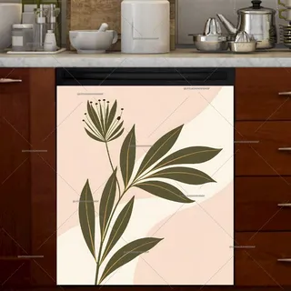 Preview of Minimalist Botanical Line Art magnet.