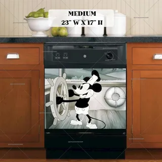 Preview of Mickey Mouse – Steamboat Willie magnet in Medium size.