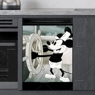 Preview of Mickey Mouse – Steamboat Willie magnet.