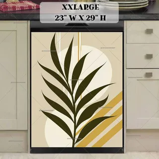 Preview of Mid-Century Modern Botanical Art magnet in XX Large size.