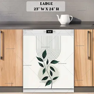 Preview of Mid-Century Botanical Art magnet in Large size.