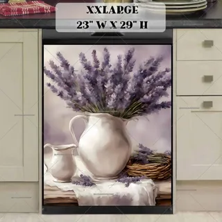 Preview of Rustic Lavender Design magnet in XX Large size.