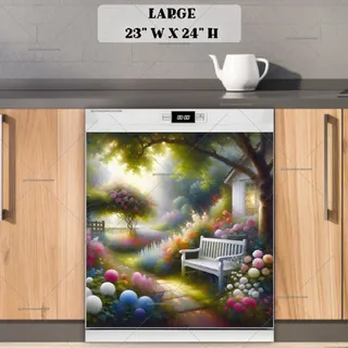 Preview of Cozy Cottage Garden magnet in Large size.