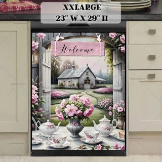 Preview of Afternoon Tea at the Farmhouse magnet in XX Large size.