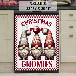 Preview of Cute Scandinavian Gnomes magnet in XX Large size.