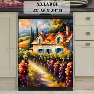 Preview of Cottage at the Vineyard magnet in XX Large size.