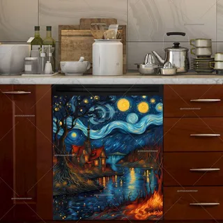 Preview of Old Cottage by the Lake magnet.