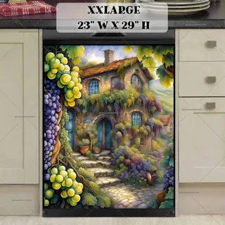 Preview of Tuscan Winery Cottage magnet in XX Large size.