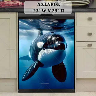 Preview of Majestic Orca in the Ocean magnet in XX Large size.