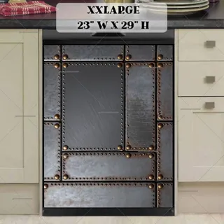 Preview of Rusted Metal Sheets magnet in XX Large size.