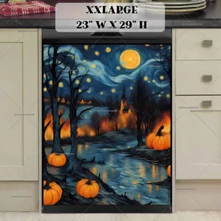 Preview of Starry October Night magnet in XX Large size.