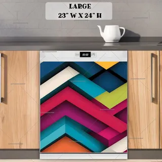 Preview of Geometrical Retro Design magnet in Large size.