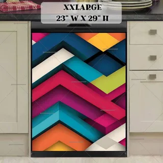 Preview of Geometrical Retro Design magnet in XX Large size.