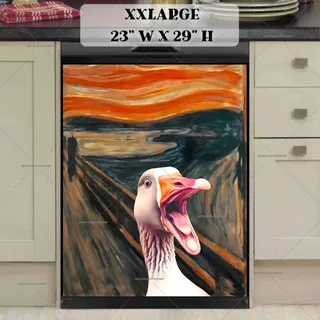 Preview of Scream by Edvard Munch with a Goose magnet in XX Large size.