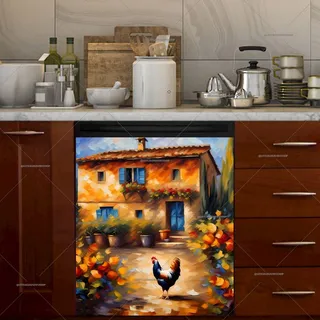 Preview of Tuscan Farmhouse Chicken magnet.