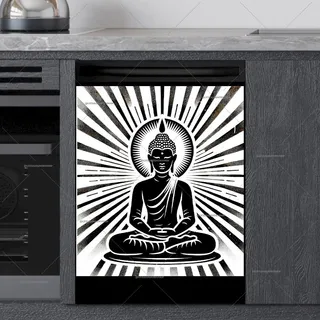 Preview of Relaxing Buddha magnet.