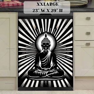 Preview of Meditating Buddha magnet in XX Large size.