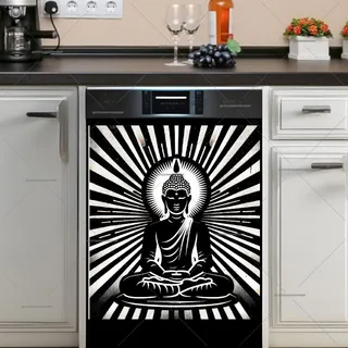 Preview of Meditating Buddha magnet.