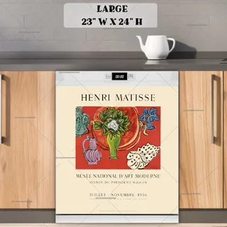 Preview of Henri Matisse Art Gallery Poster magnet in Large size.