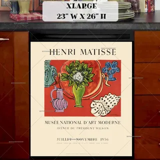 Preview of Henri Matisse Art Gallery Poster magnet in Extra Large size.