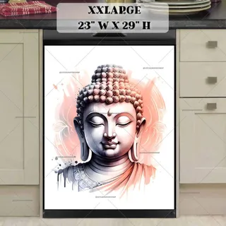 Preview of Beautiful Buddha Portrait magnet in XX Large size.