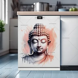 Preview of Beautiful Buddha Portrait magnet.