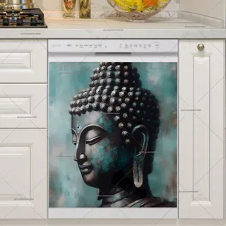 Preview of Antique Buddha Portrait magnet.