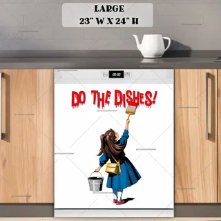 Preview of Do the Dishes! magnet in Large size.